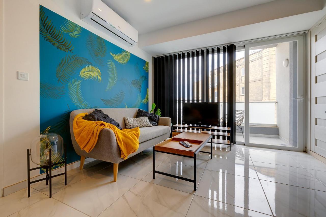 Modern 1Br Apartment Central Location Gzira Esterno foto